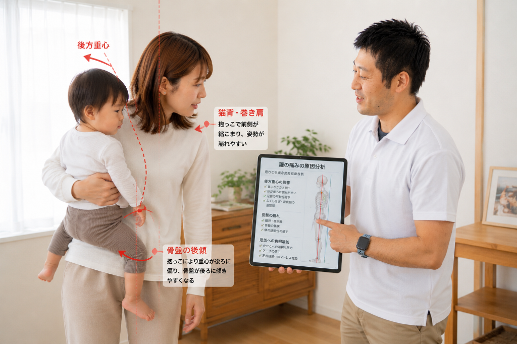 肩こりがぎっくり腰の原因になる？